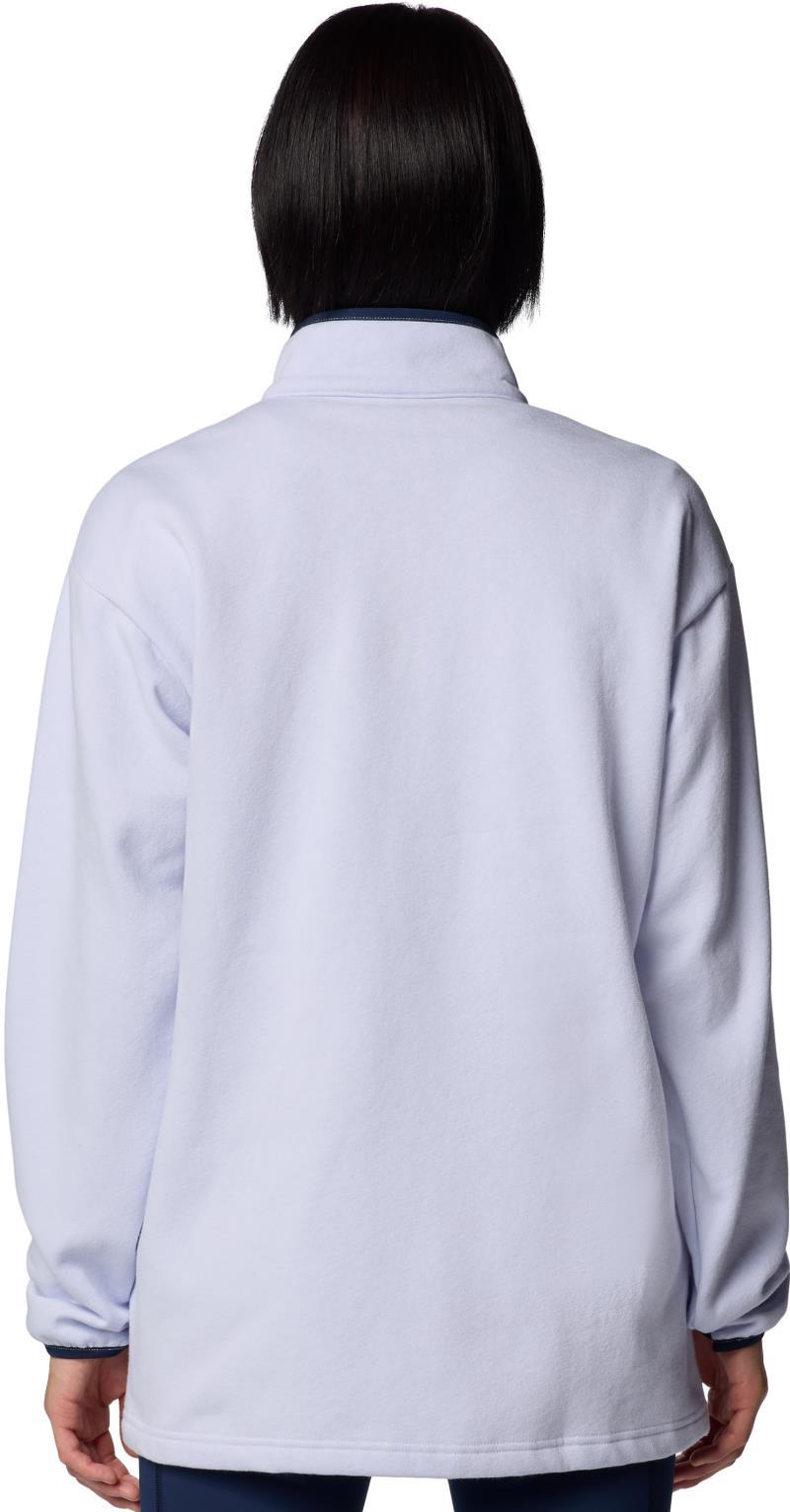 Hart Mountain Half Snap Tunic - Womens - snowdrift / collegiate navy 1