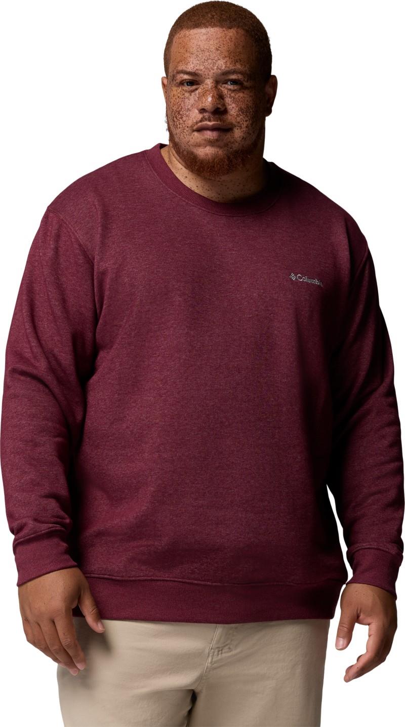 Hart Mountain II Crew, Extended - Mens - rich wine heather 1