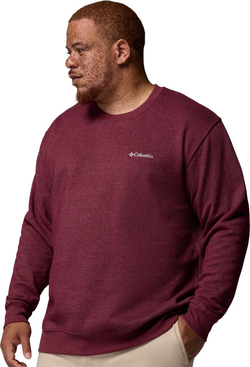 Hart Mountain II Crew, Extended - Mens - rich wine heather 1