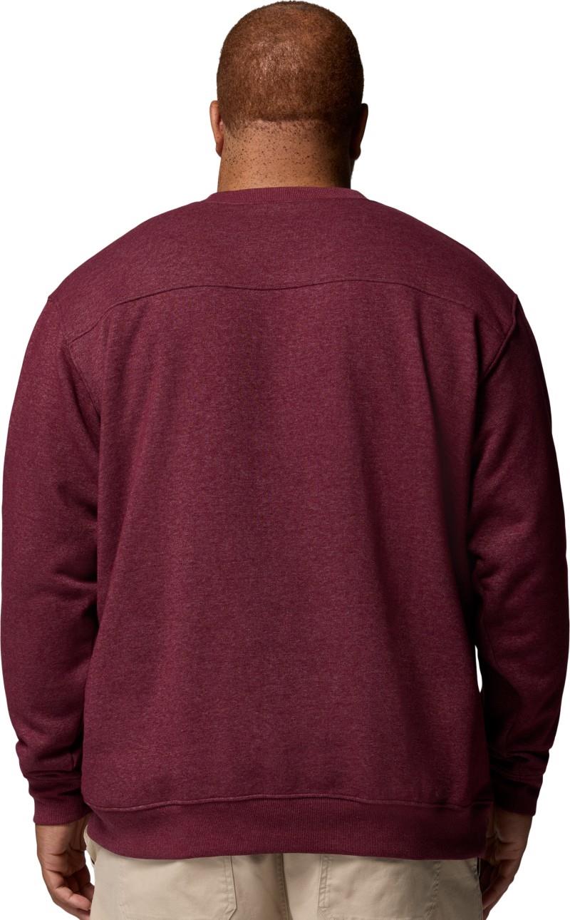 Hart Mountain II Crew, Extended - Mens - rich wine heather 1