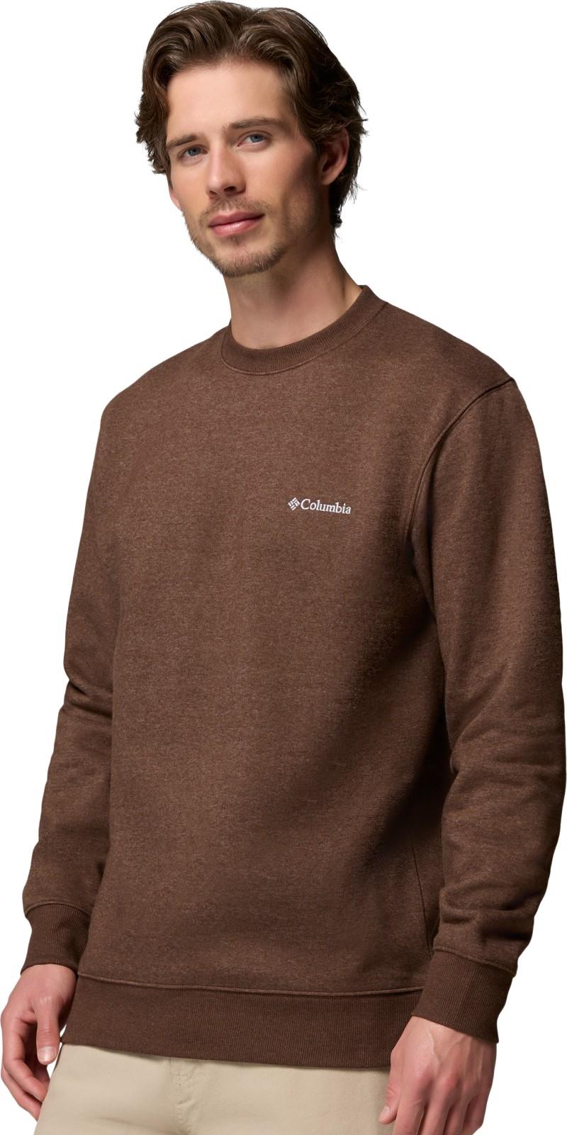 Hart Mountain II Crew, Extended - Mens - tobacco heather 1