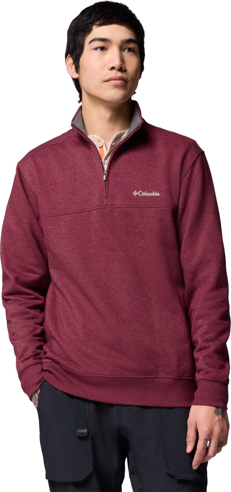 Hart Mountain II Half-Zip, Tall - Mens - red jasper 1