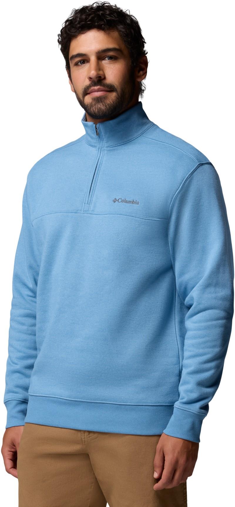 Hart Mountain II Half-Zip - Mens - rainy day 1