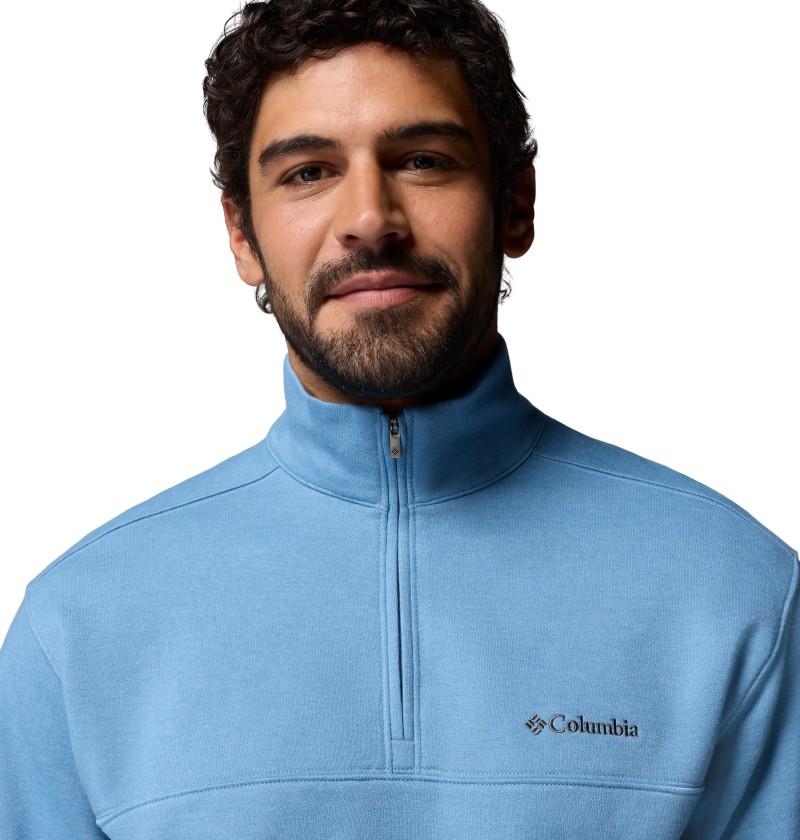 Hart Mountain II Half-Zip - Mens - rainy day 1