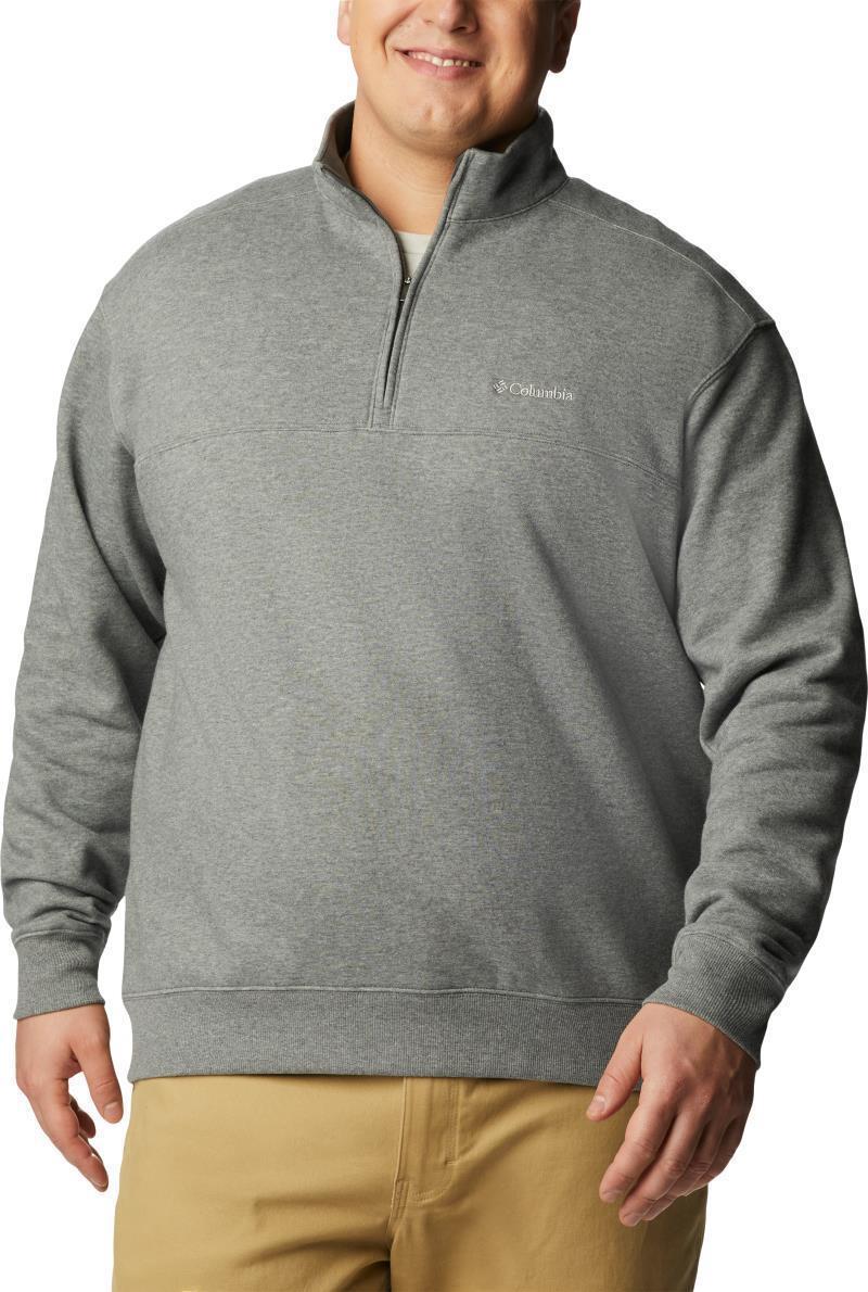 Hart Mountain II Half Zip, Extended - Mens - Charcoal Heather 1