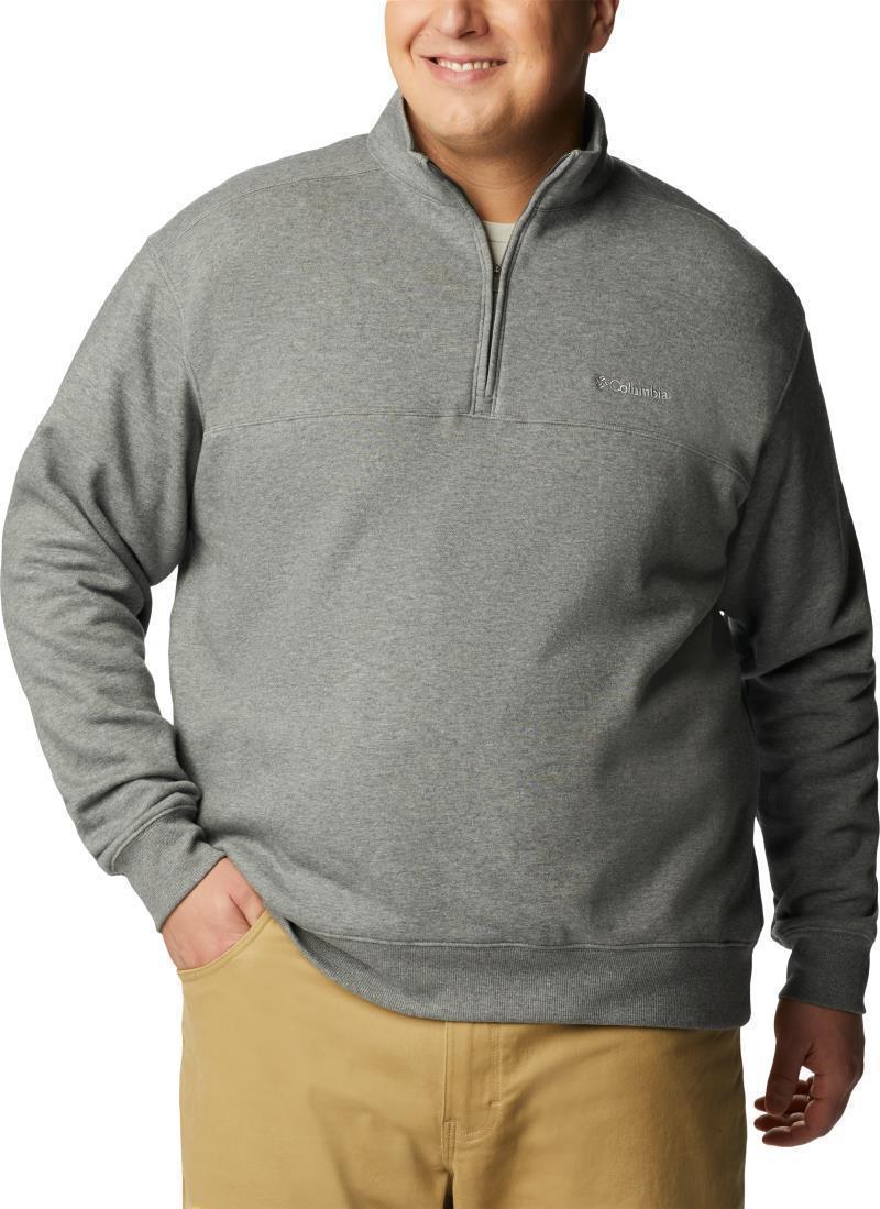 Hart Mountain II Half Zip, Extended - Mens - Charcoal Heather 3