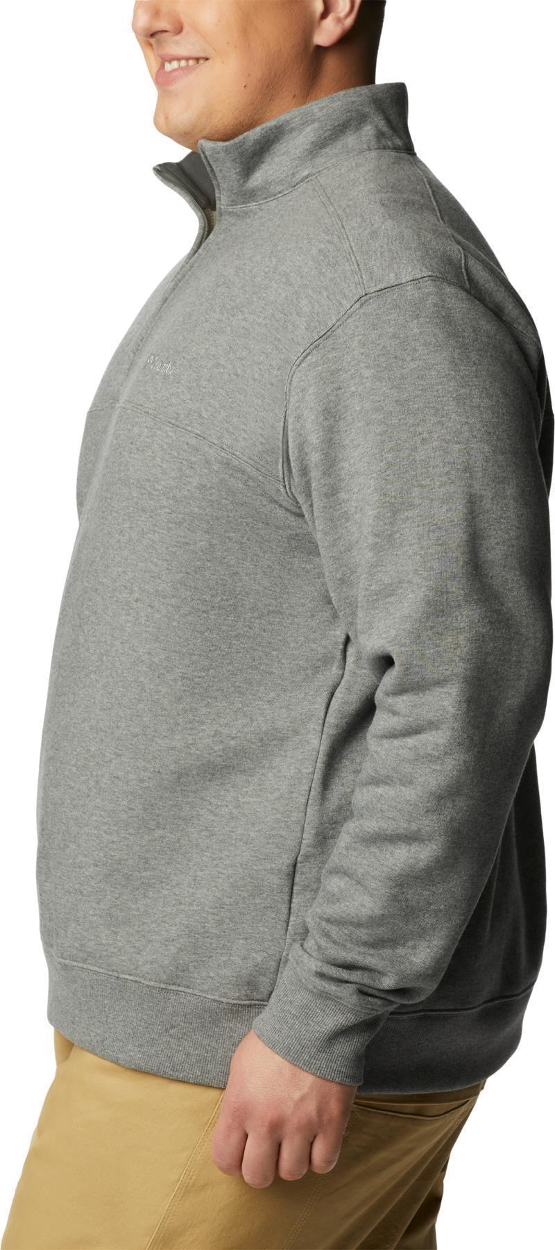 Hart Mountain II Half Zip, Extended - Mens - Charcoal Heather 4