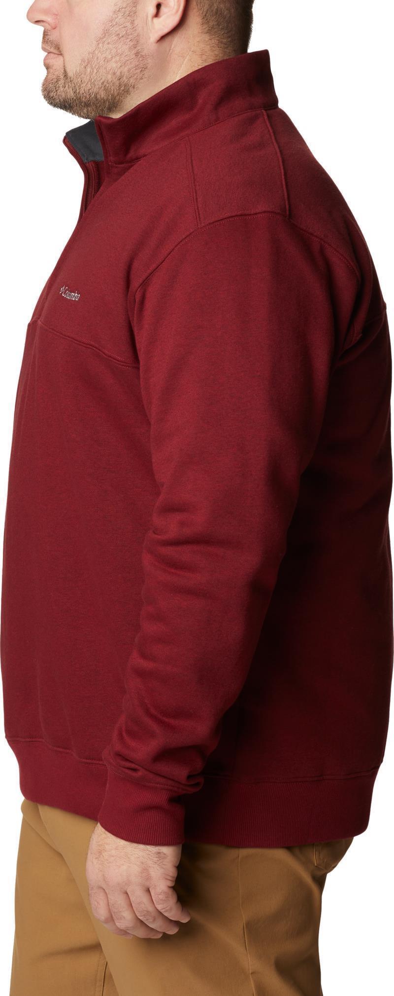 Hart Mountain II Half Zip, Extended - Mens - Red Jasper 4