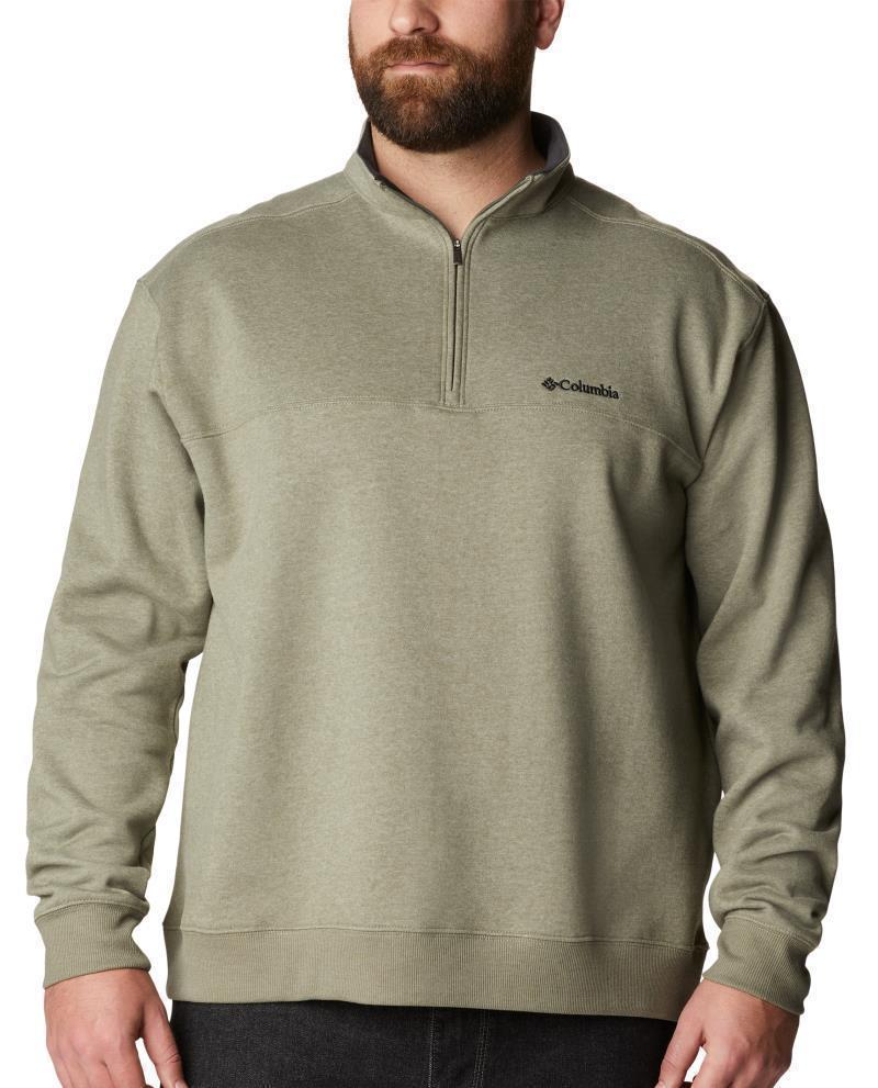 Hart Mountain II Half Zip, Extended - Mens - Stone Green Heather 1