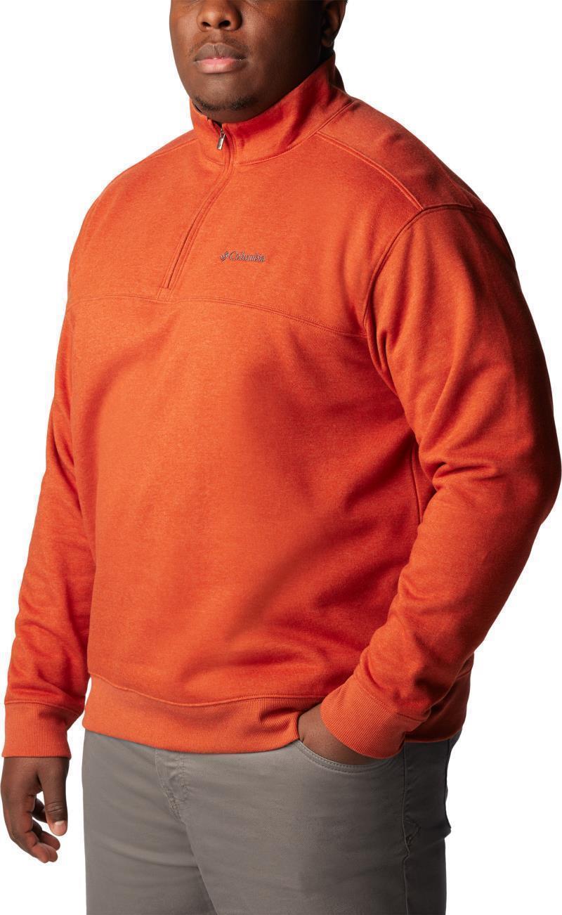 Hart Mountain II Half Zip, Extended - Mens - Warp Red Heather 3