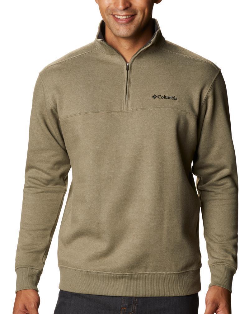 Hart Mountain II Half Zip, Tall - Mens - stone green heather 1
