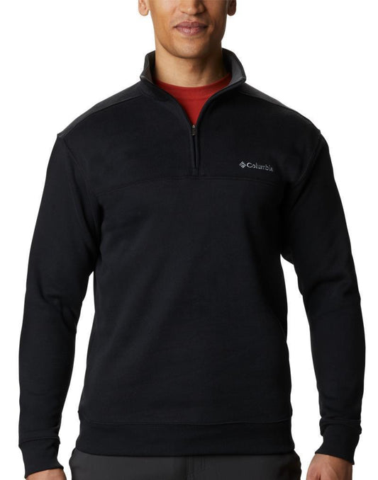 Hart Mountain II Half Zip - Mens - Black 1