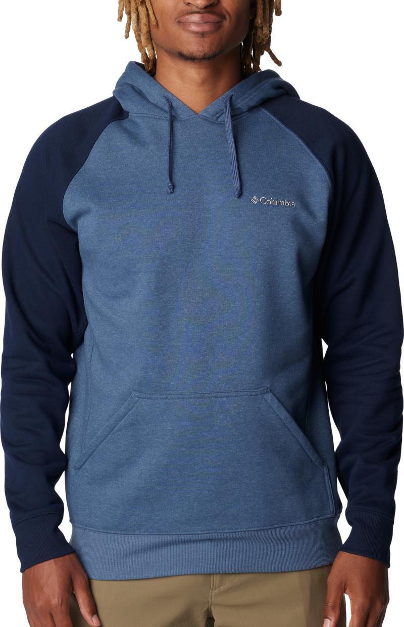 Hart Mountain II Hoodie - Big - Mens - dark mountain heather / collegiate navy 1