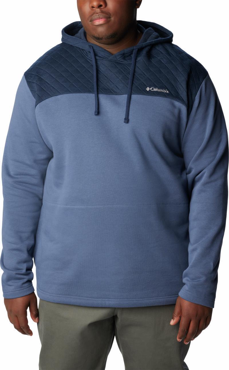 Hart Mountain Quilted Hoodie - Big - Mens - Dark Mountain / Collegiate Navy 1
