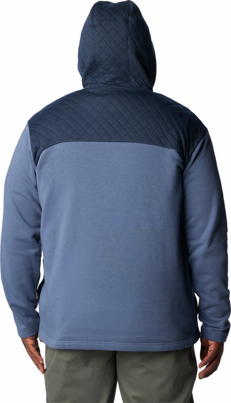 Hart Mountain Quilted Hoodie - Big - Mens - Dark Mountain / Collegiate Navy 2
