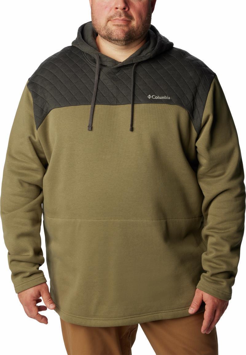 Hart Mountain Quilted Hoodie - Big - Mens - Stone Green / Shark 1