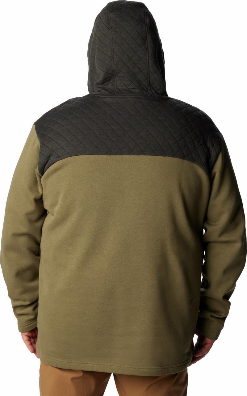 Hart Mountain Quilted Hoodie - Big - Mens - Stone Green / Shark 2