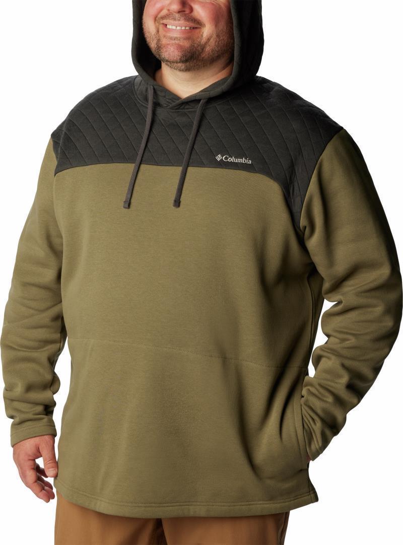 Hart Mountain Quilted Hoodie - Big - Mens - Stone Green / Shark 3