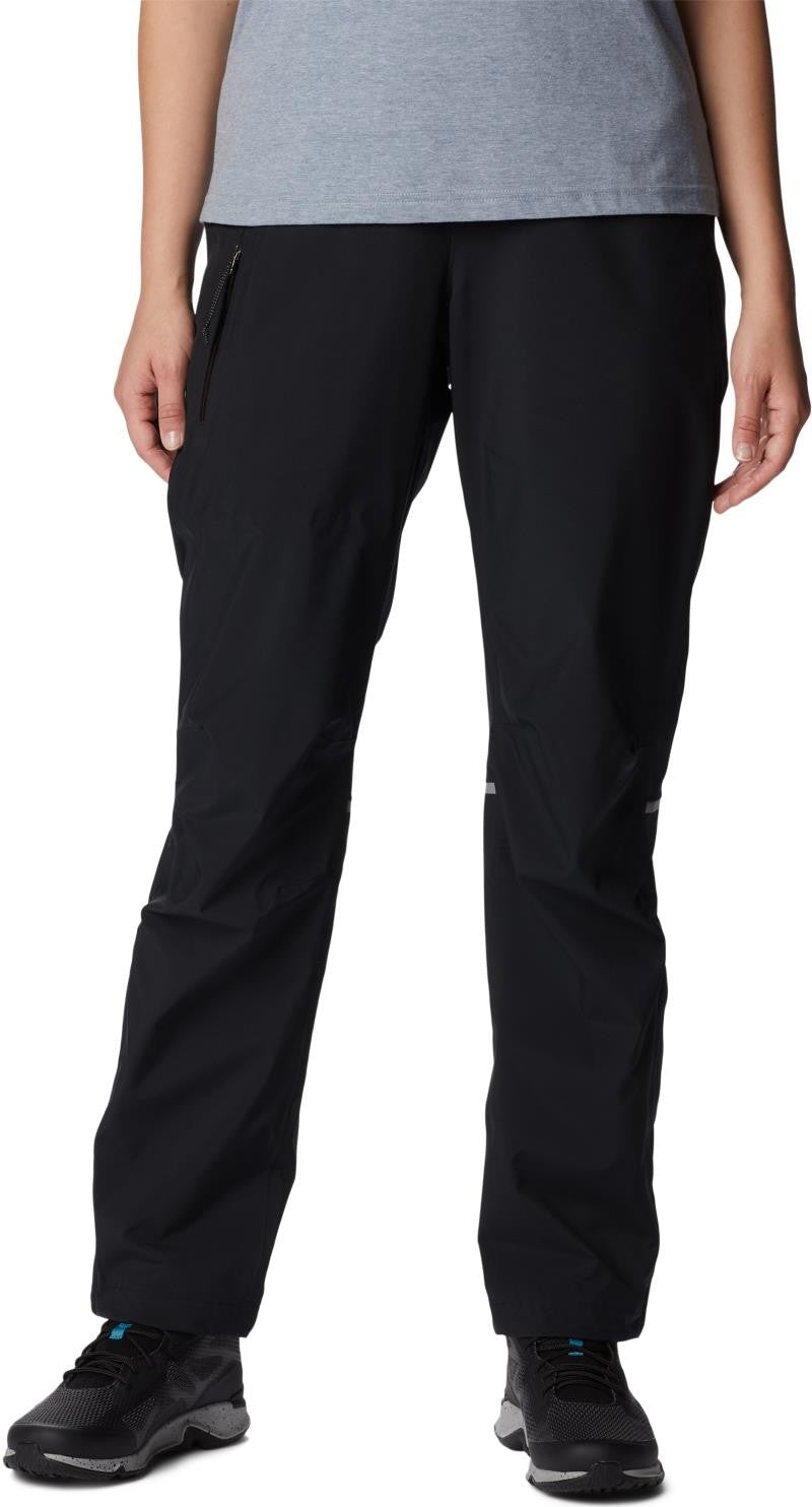 Hazy Trail II Rain Pants, Reg - Womens - black 1