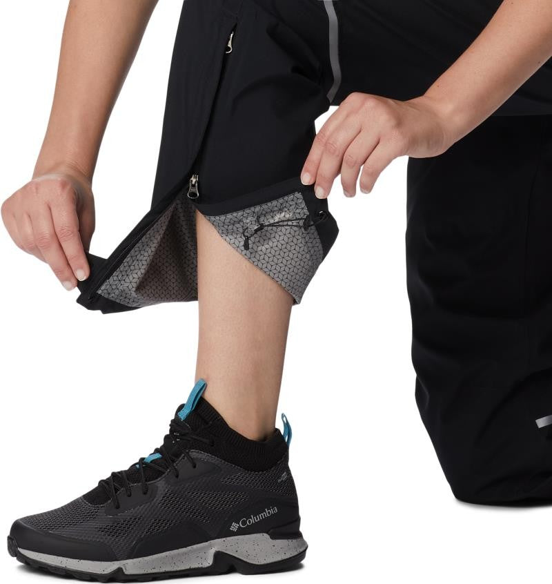 Hazy Trail II Rain Pants, Reg - Womens - black 1