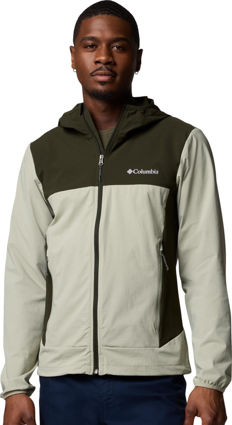 Heather Canyon II Hooded Jacket - Mens - safari / greenscape 1