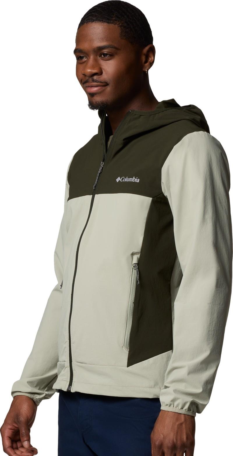Heather Canyon II Hooded Jacket - Mens - safari / greenscape 1
