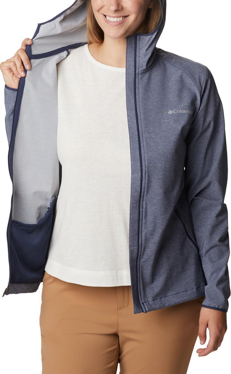 Heather Canyon Softshell Jacket - Womens - Nocturnal Heather 4