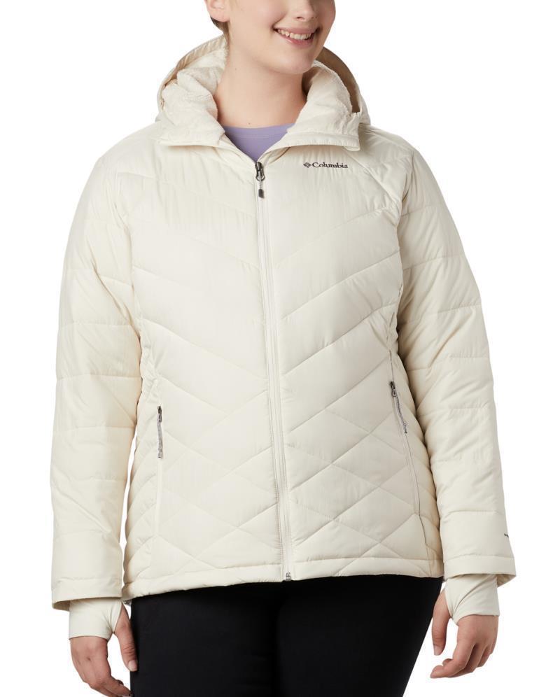 Heavenly Hooded Jacket, Extended - Womens - chalk 1