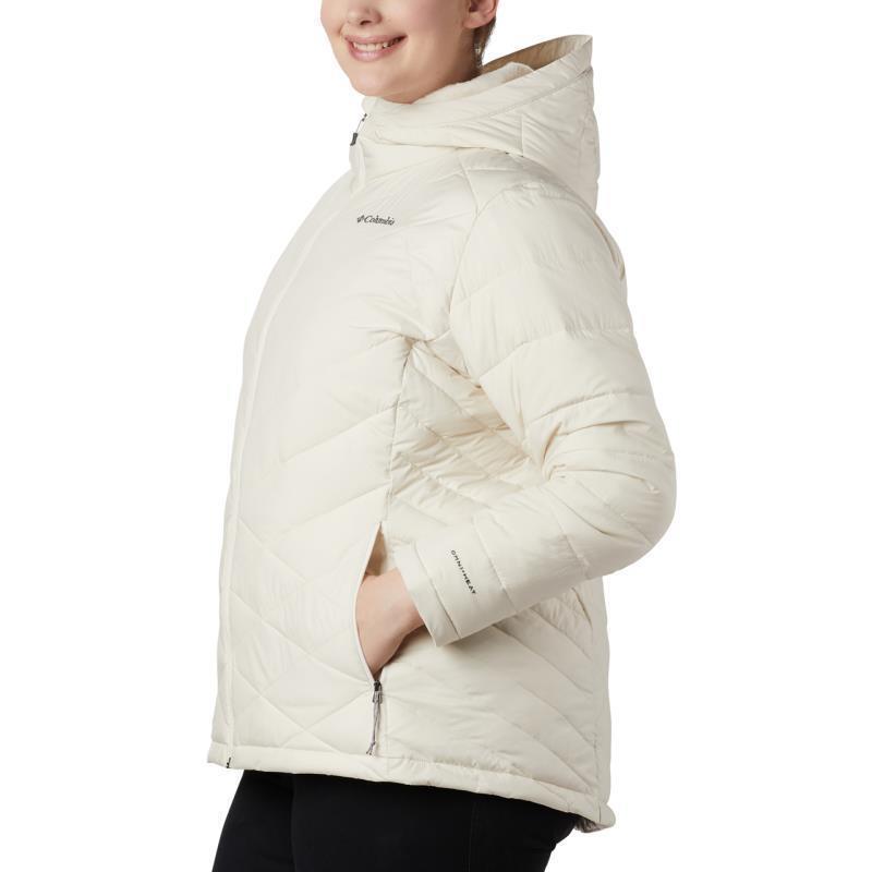 Heavenly Hooded Jacket, Extended - Womens - chalk 1