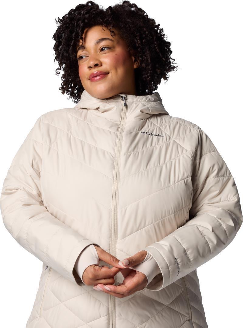 Heavenly Hooded Jacket, Extended - Womens - dark stone 1