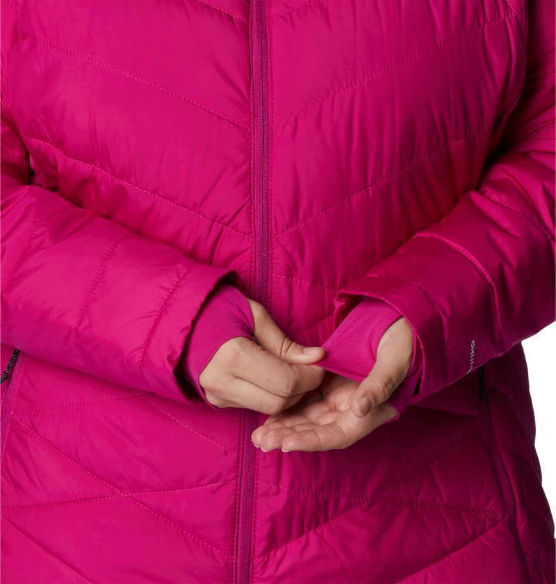 Heavenly Hooded Jacket, Extended - Womens - wild fuchsia 1