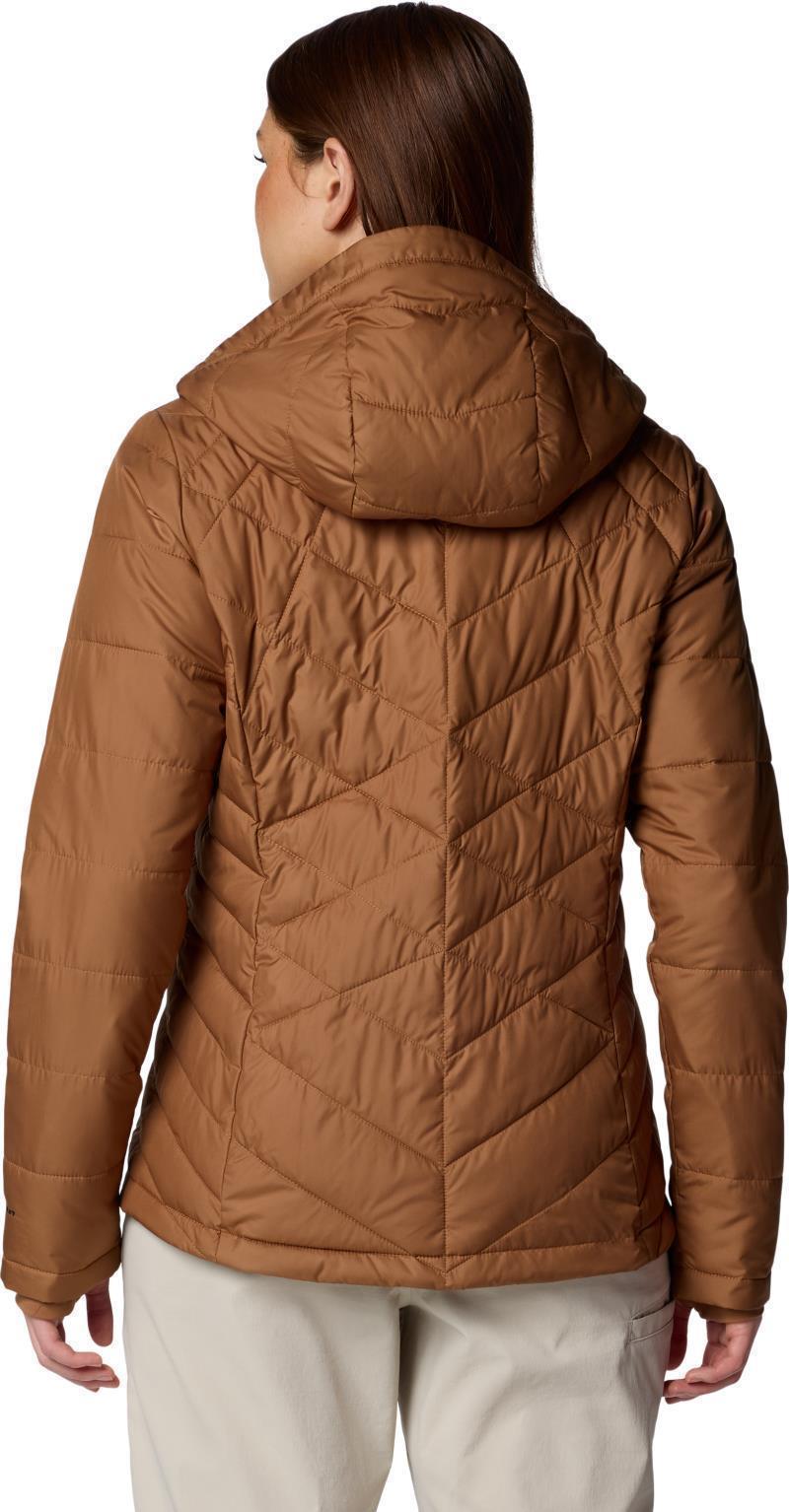 Heavenly Hooded Jacket - Womens - camel brown 1