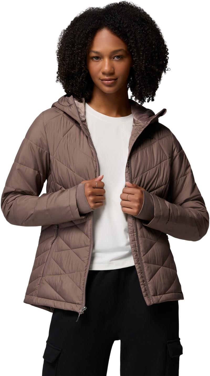 Heavenly Hooded Jacket - Womens - iron 1