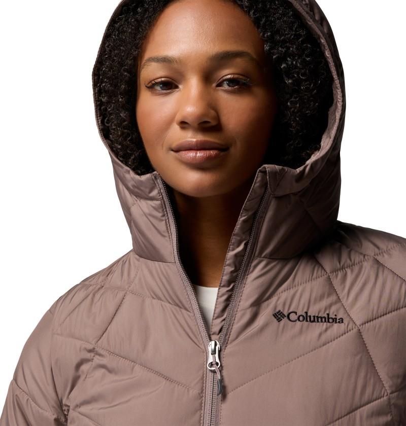 Heavenly Hooded Jacket - Womens - iron 1