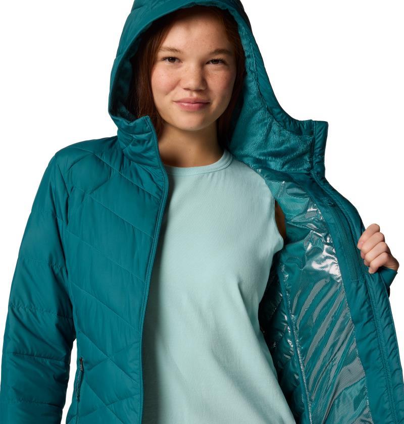 Heavenly Hooded Jacket - Womens - river blue 1