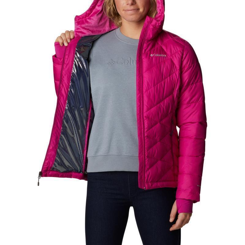 Heavenly Hooded Jacket - Womens - wild fuchsia 1