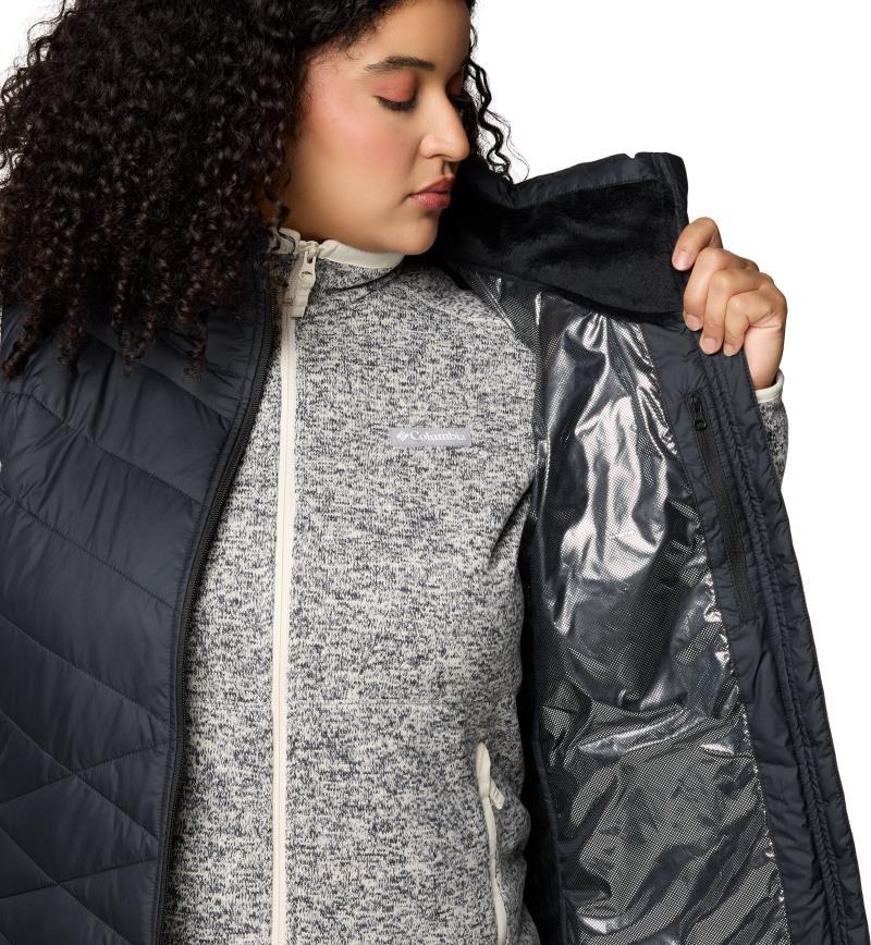 Heavenly II Long Vest, Extended - Womens - Black 3