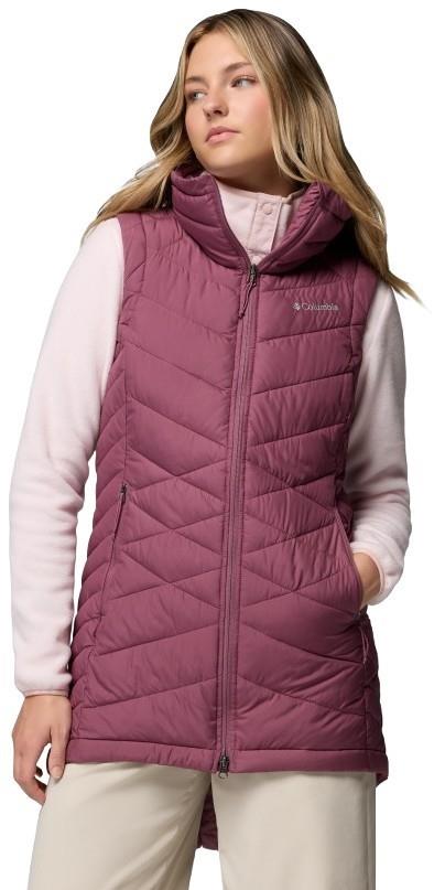 Heavenly II Long Vest, Extended - Womens - antique mauve 1