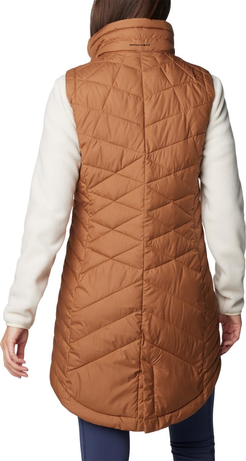 Heavenly II Long Vest - Womens - Camel Brown 2