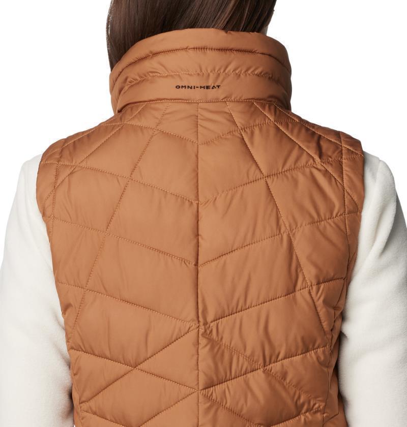 Heavenly II Long Vest - Womens - Camel Brown 7