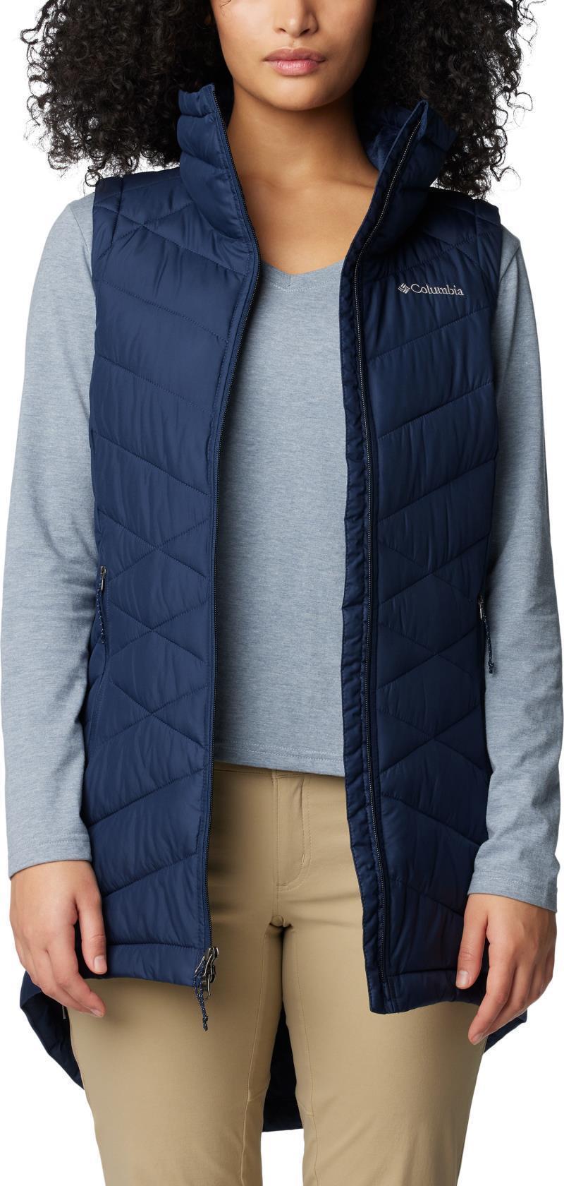 Heavenly II Long Vest - Womens - Collegiate Navy 4