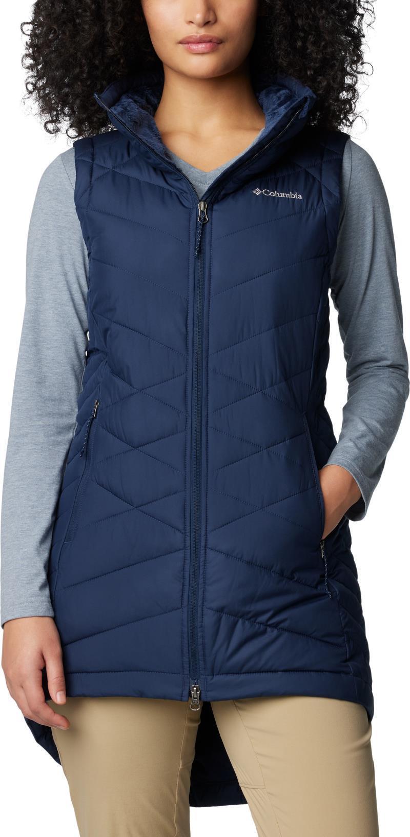 Heavenly II Long Vest - Womens - Collegiate Navy 1