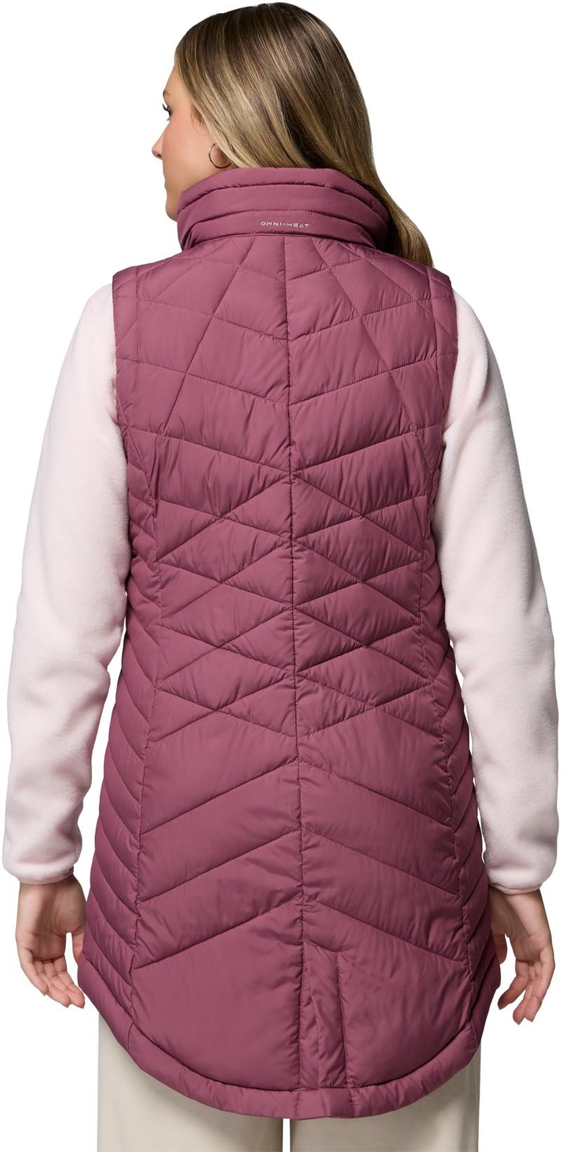 Heavenly II Long Vest - Womens - antique mauve 1