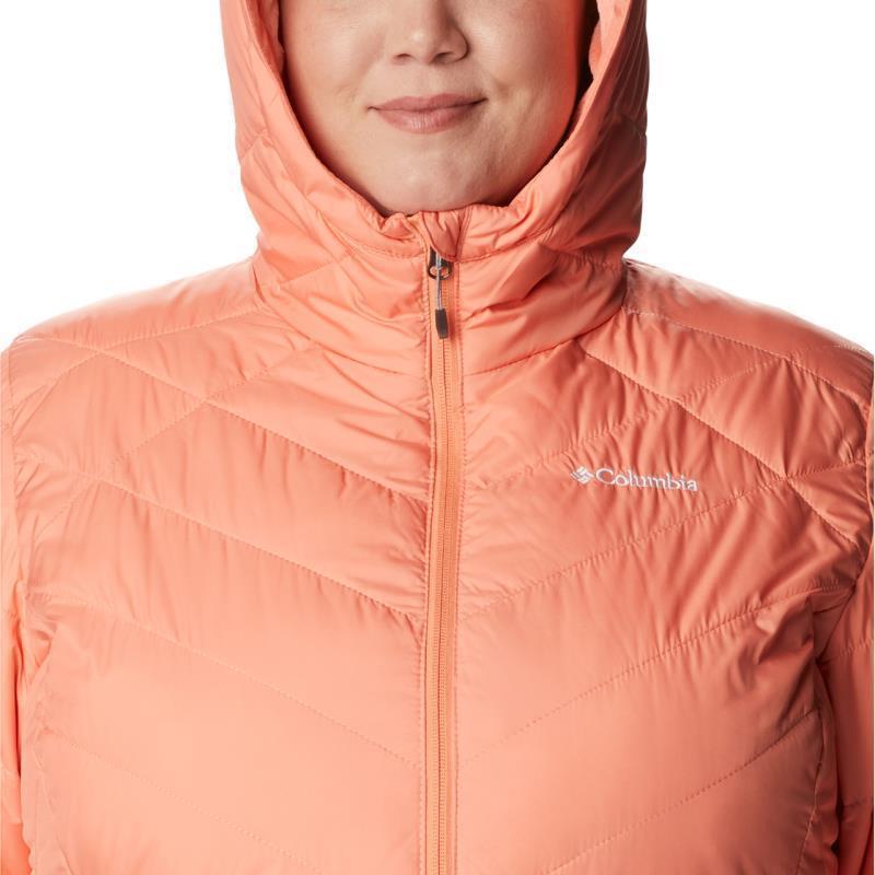 Heavenly Long Hooded Jacket, Extended - Womens - Coral Reef 6