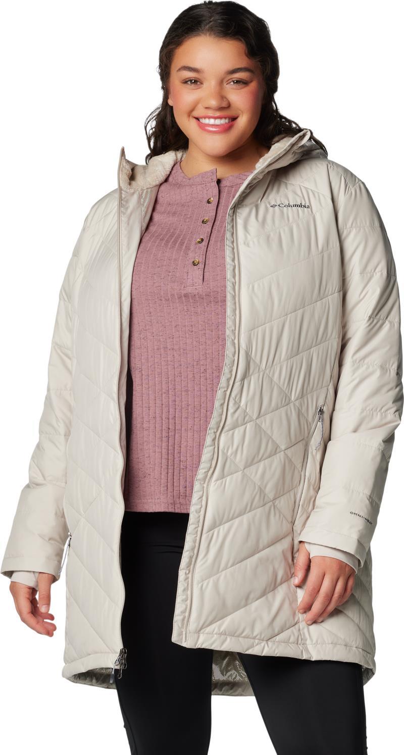 Heavenly Long Hooded Jacket, Extended - Womens - Dark Stone 3