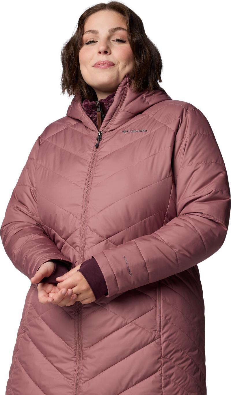Heavenly Long Hooded Jacket, Extended - Womens - Fig 3