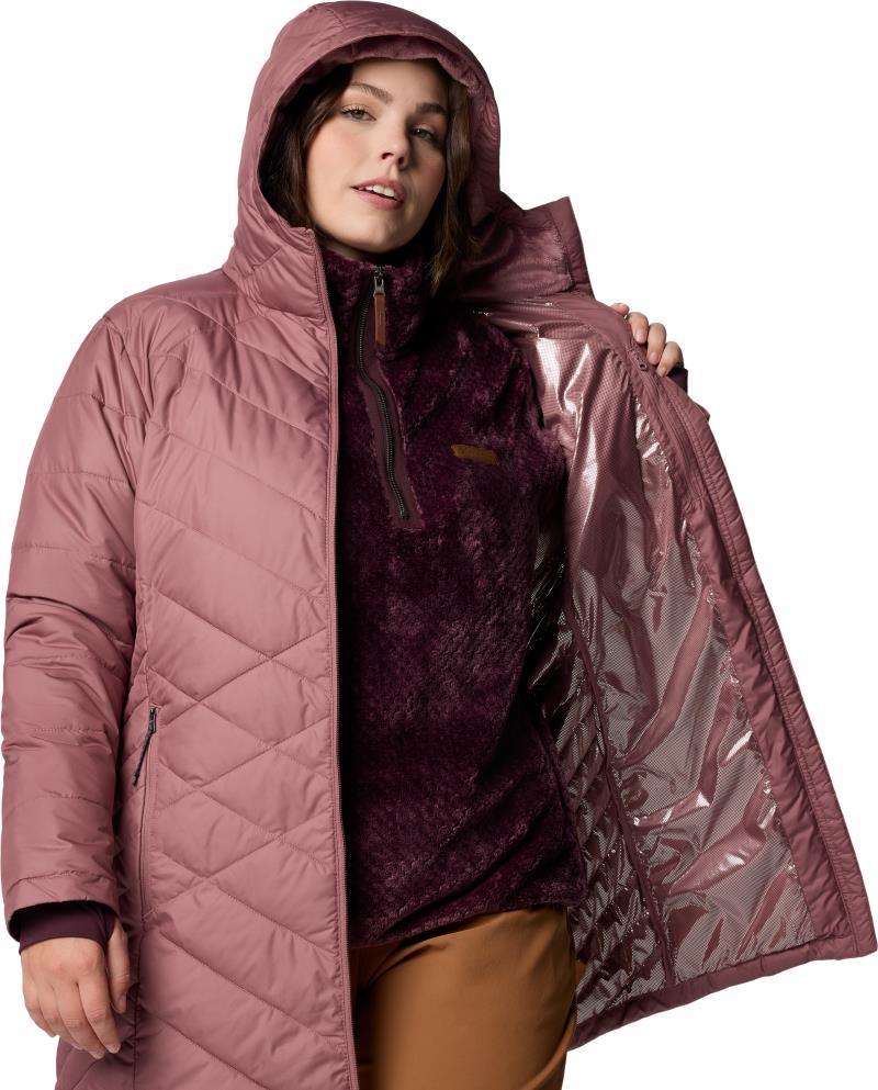 Heavenly Long Hooded Jacket, Extended - Womens - Fig 4