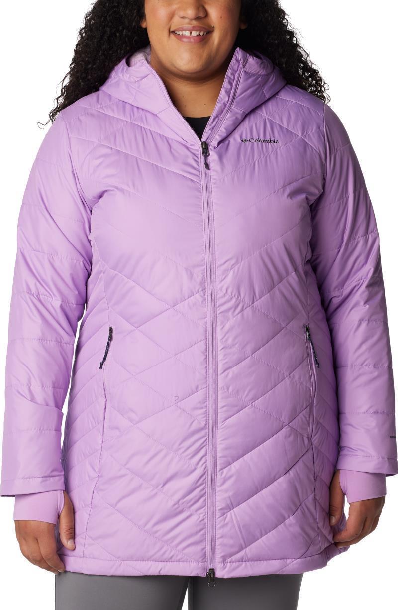 Heavenly Long Hooded Jacket, Extended - Womens - Gumdrop 1