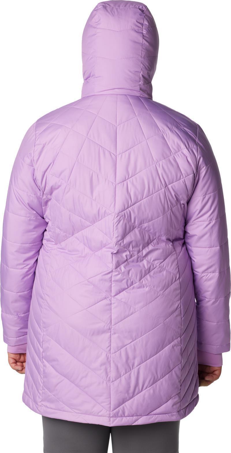 Heavenly Long Hooded Jacket, Extended - Womens - Gumdrop 3
