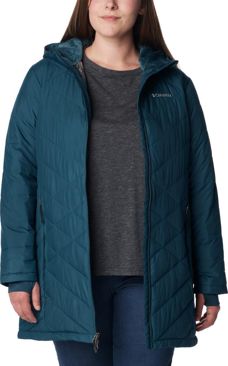 Heavenly Long Hooded Jacket, Extended - Womens - Night Wave 4